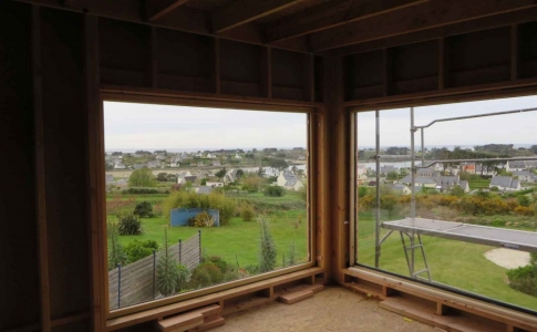 extension bois vue imprenable