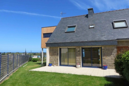 extension bois maison parpaing