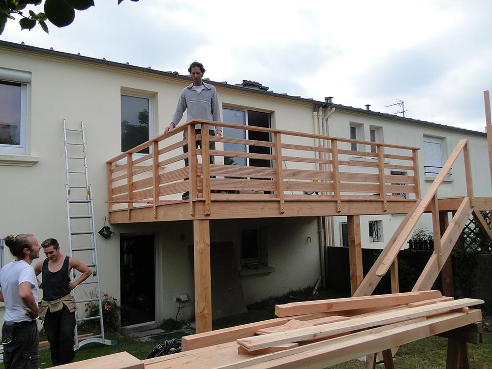 terrasse bois brest