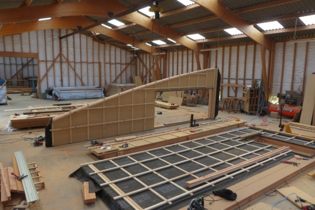 Maison bois Finistère fabrication à l'atelier