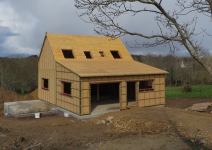 Maison bois Finsitère