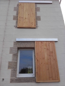 Bandeaux Aluminium pour volets coulissants