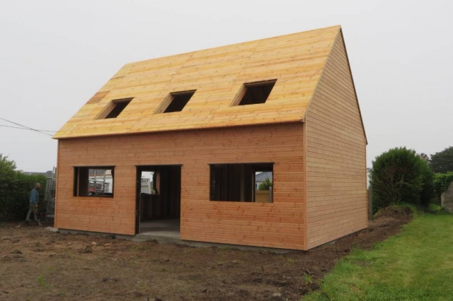 Maison bois Finistère