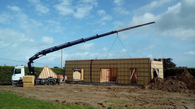Levage rdc maison bois