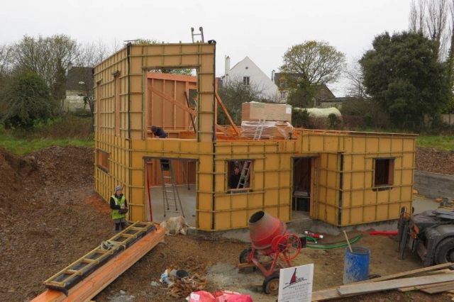 levage étage maison ossature bois