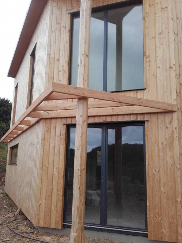 brise soleil en douglas
