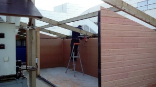 Assemblage des murs