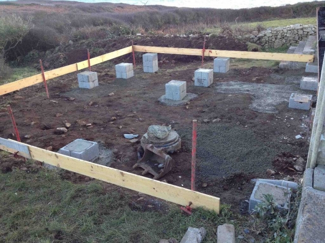 Plots béton
