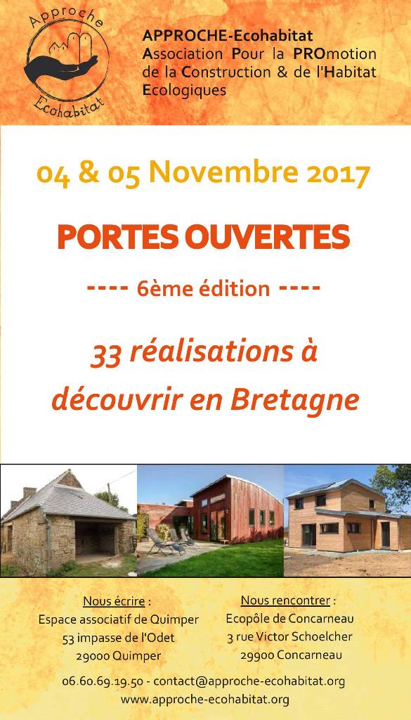 Portes ouvertes approche écohabitat 2017