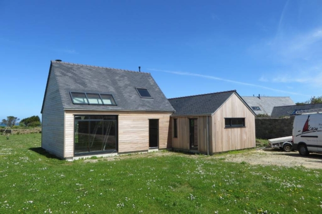maison ossature bois landeda - scop Acacia