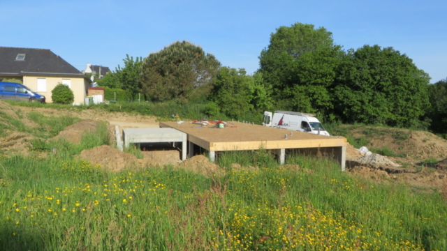 maison de plain pied bois loperhet