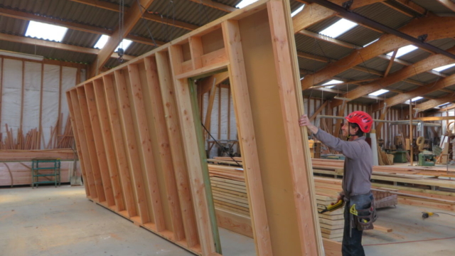 maison de plain pied bois loperhet