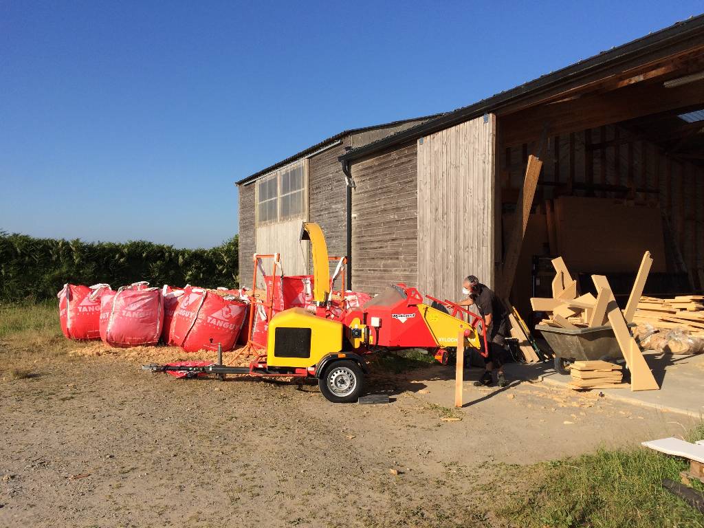 Recyclage fibre de bois