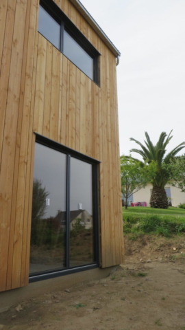 Maison ossature bois - scop l'Acacia