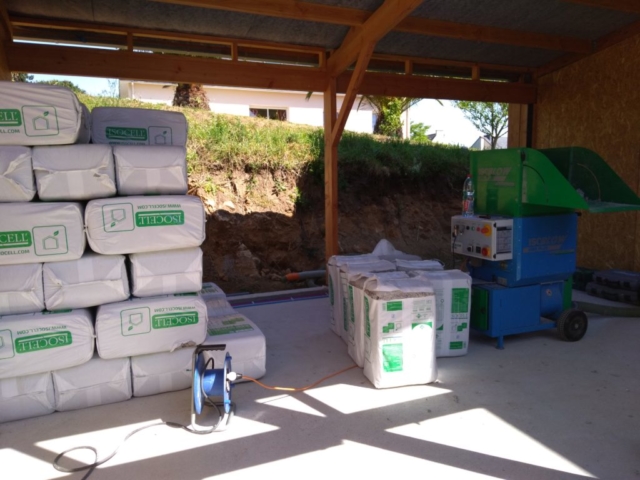 isolation ouate de cellulose - scop l'Acacia
