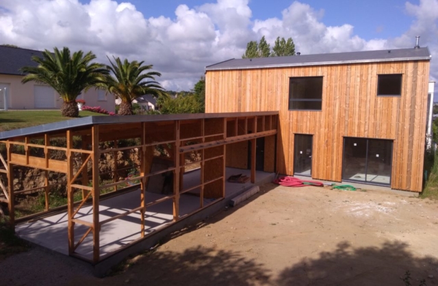 maison ossature bois - scop l'Acacia