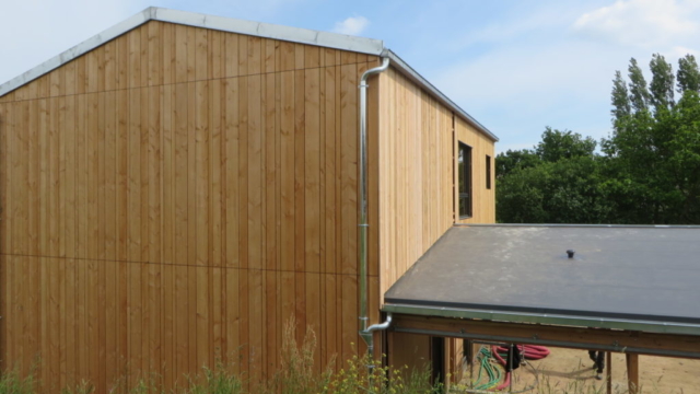 Maison ossature bois - scop l'Acacia