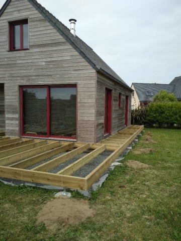 structure terrasse