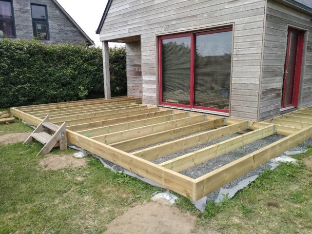 structure terrasse