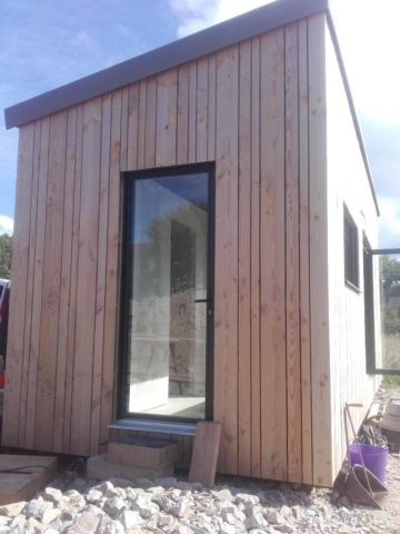 Tiny sans roues - micro maison ossature bois - l'Acacia