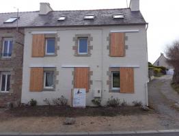 Volets coulissants bois Finistère Plouguerneau