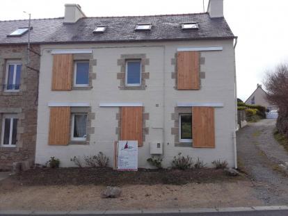 Volets coulissants bois Finistère Plouguerneau