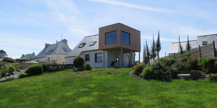Extension bois Finistère Landéda