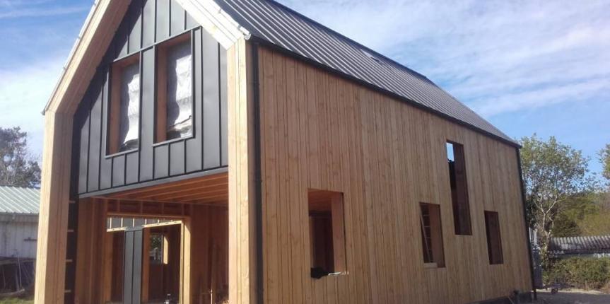 Maison ossature bois contemporaine – Bohars