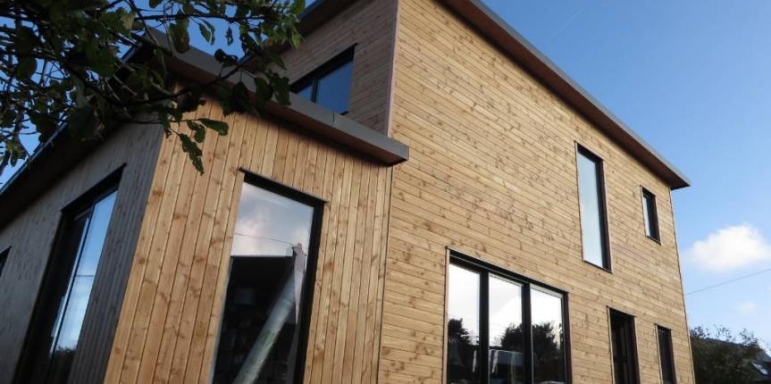 Maison compacte ossature bois