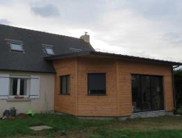 Extension bois Finistere Landeda