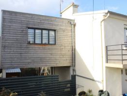 Extension et Terrasse bois sur pilotis – Guipavas