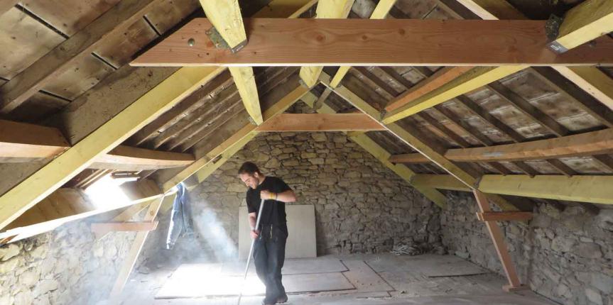 Rénovation charpente Plouguerneau