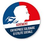 logo agrément entreprise solidaire d'utilité sociale