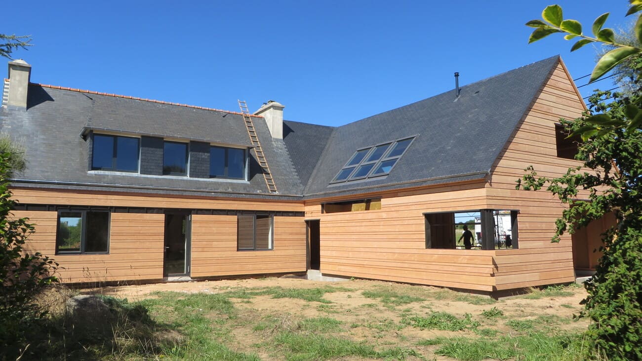 Extension bois à Kerlouan