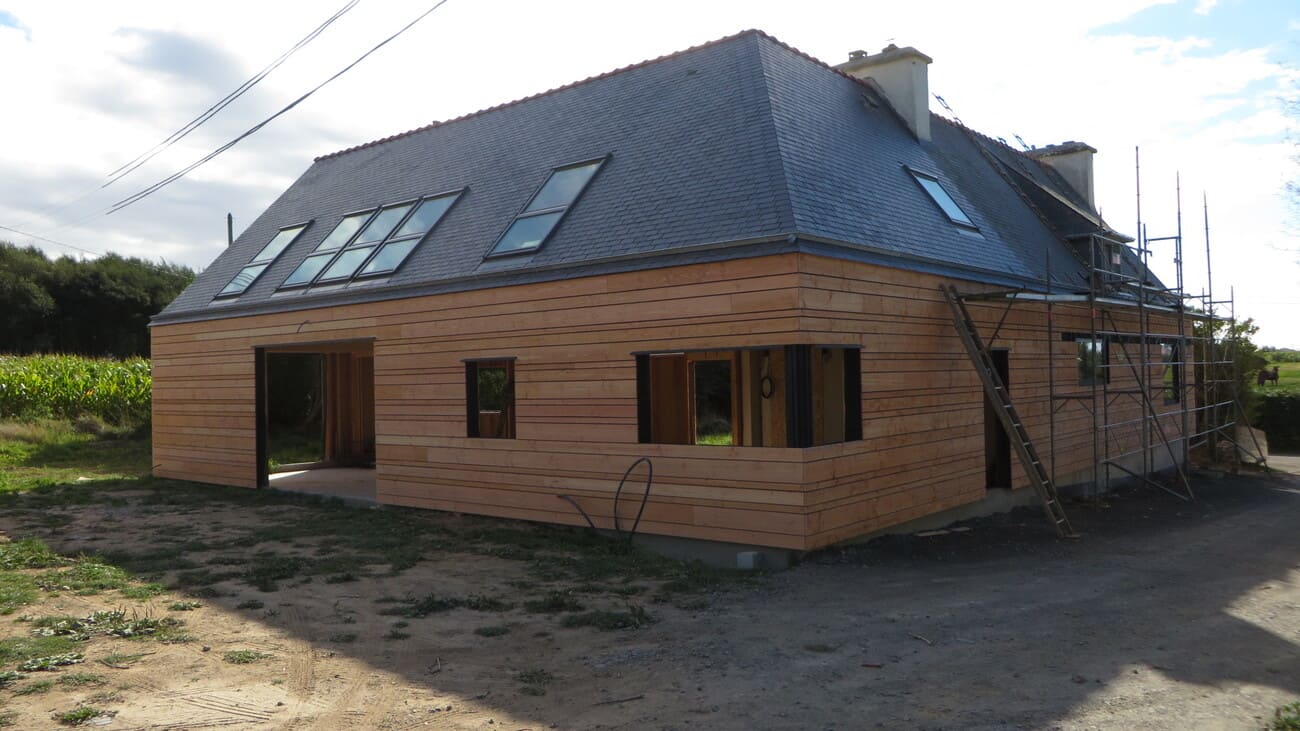 Extension bois à Kerlouan