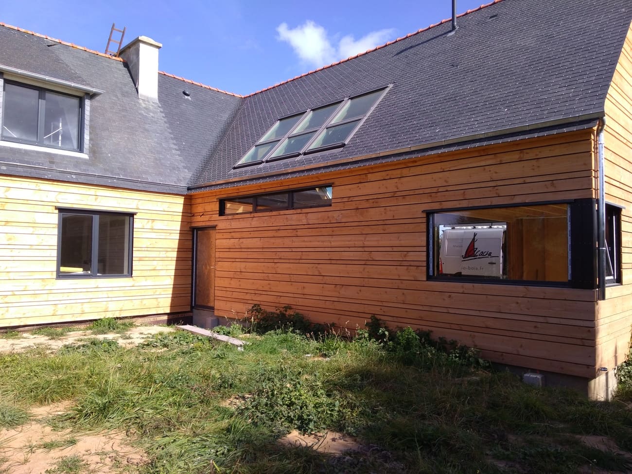 Extension bois à Kerlouan