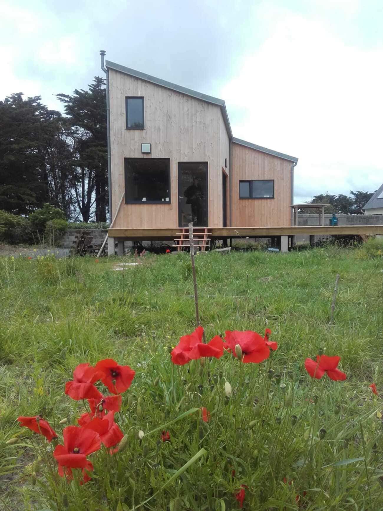 Micro maison ossature bois à St Pabu