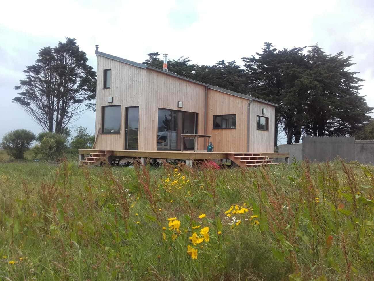 Micro maison ossature bois à St Pabu