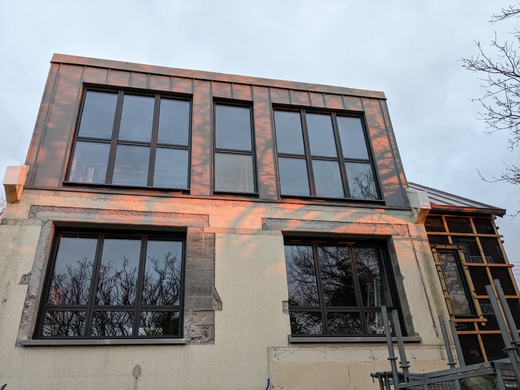 Rénovation-extension à Locmaria Plouzané