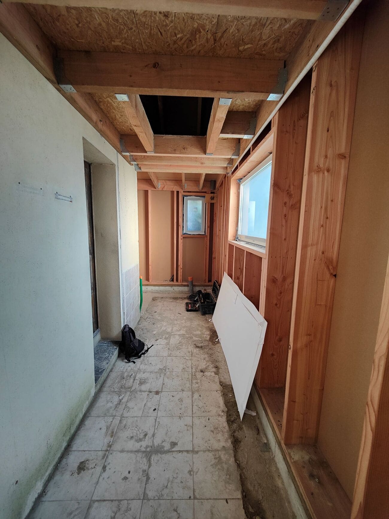 Rénovation-extension à Locmaria Plouzané