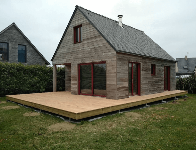 Terrasse bois douglas – Scop L’Acacia