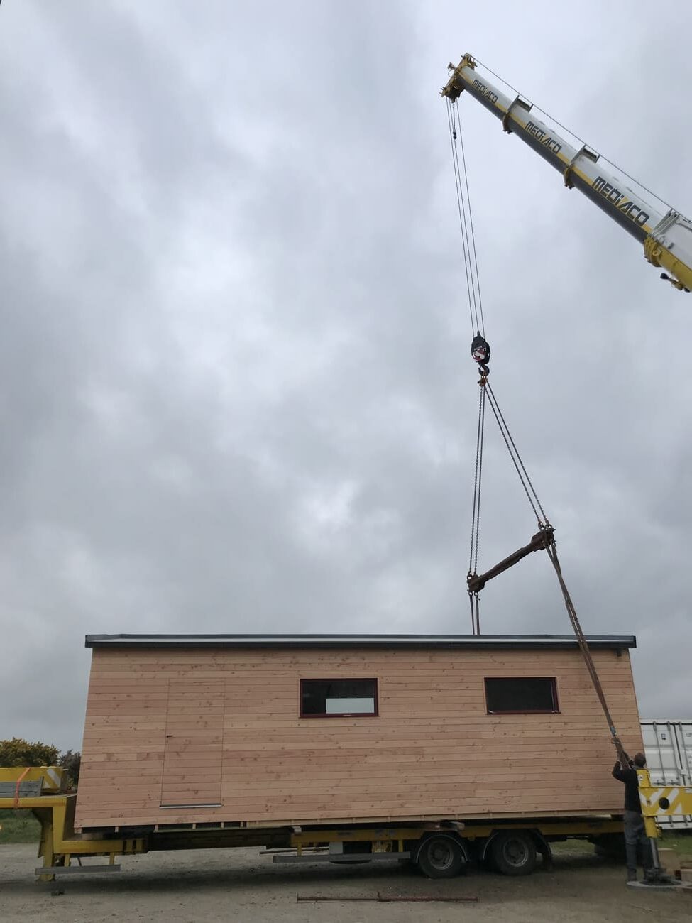 maison bois modulaire à Landéda