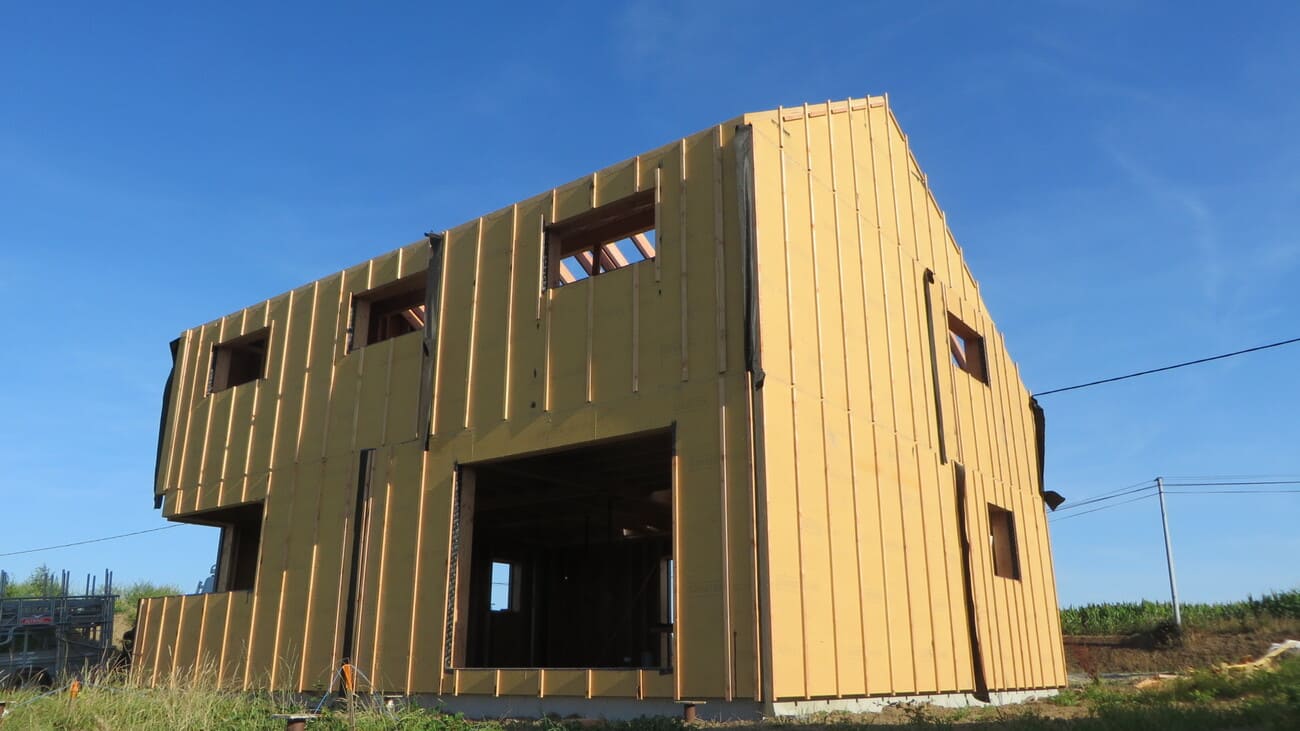 Construction maison passive et écologique à Plouider