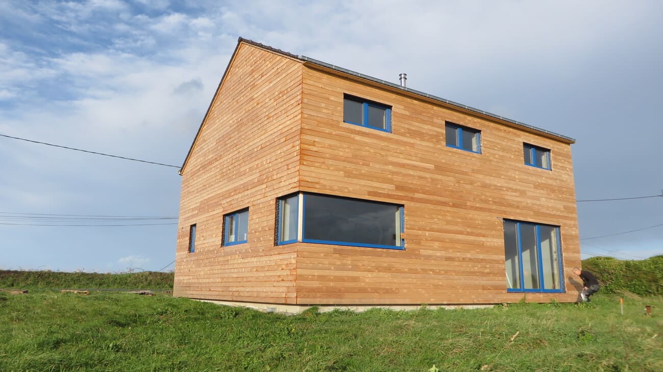 Construction maison passive et écologique à Plouider
