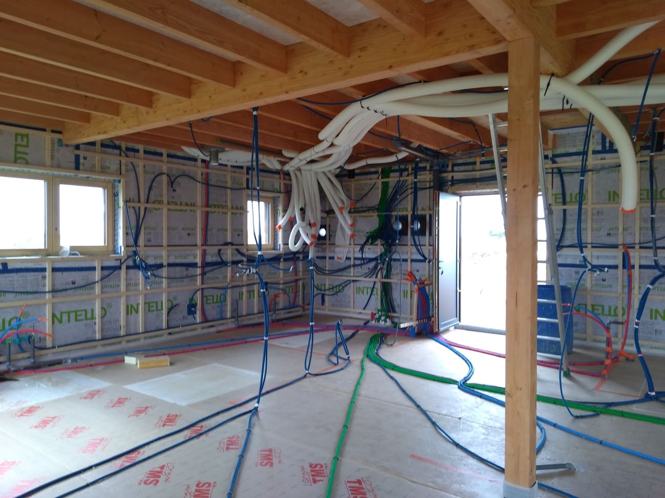 Construction maison passive et écologique à Plouider