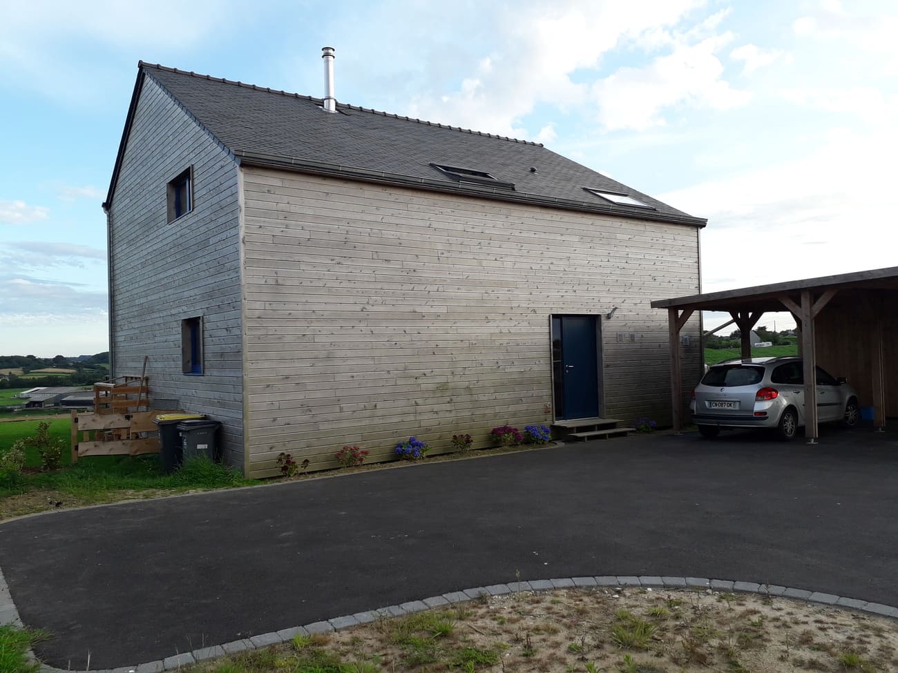 Construction maison passive et écologique à Plouider