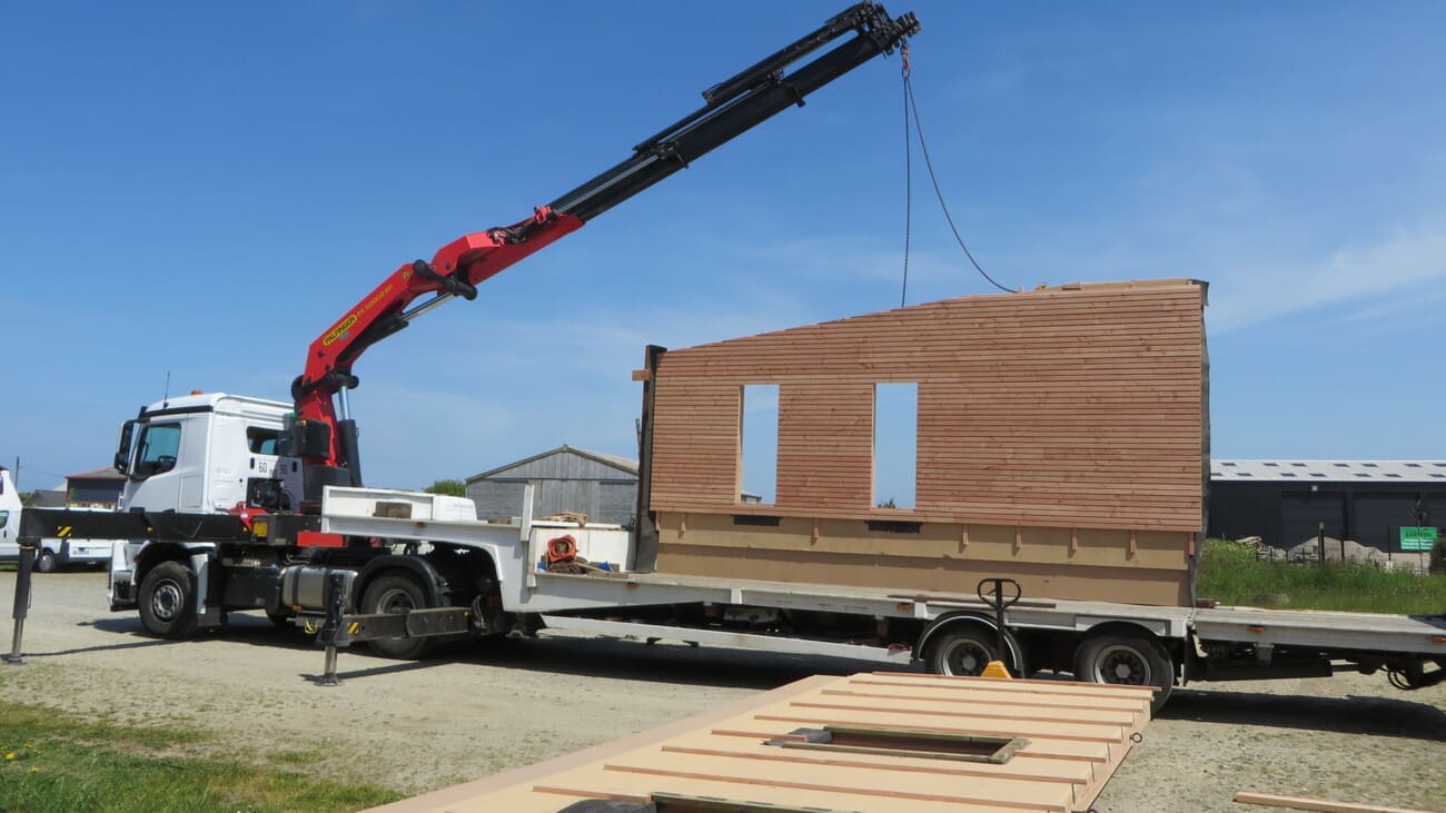 Maison de plain-pied bioclimatique à Loperhet