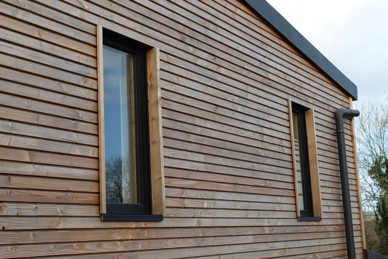 Maison de plain-pied bioclimatique à Loperhet