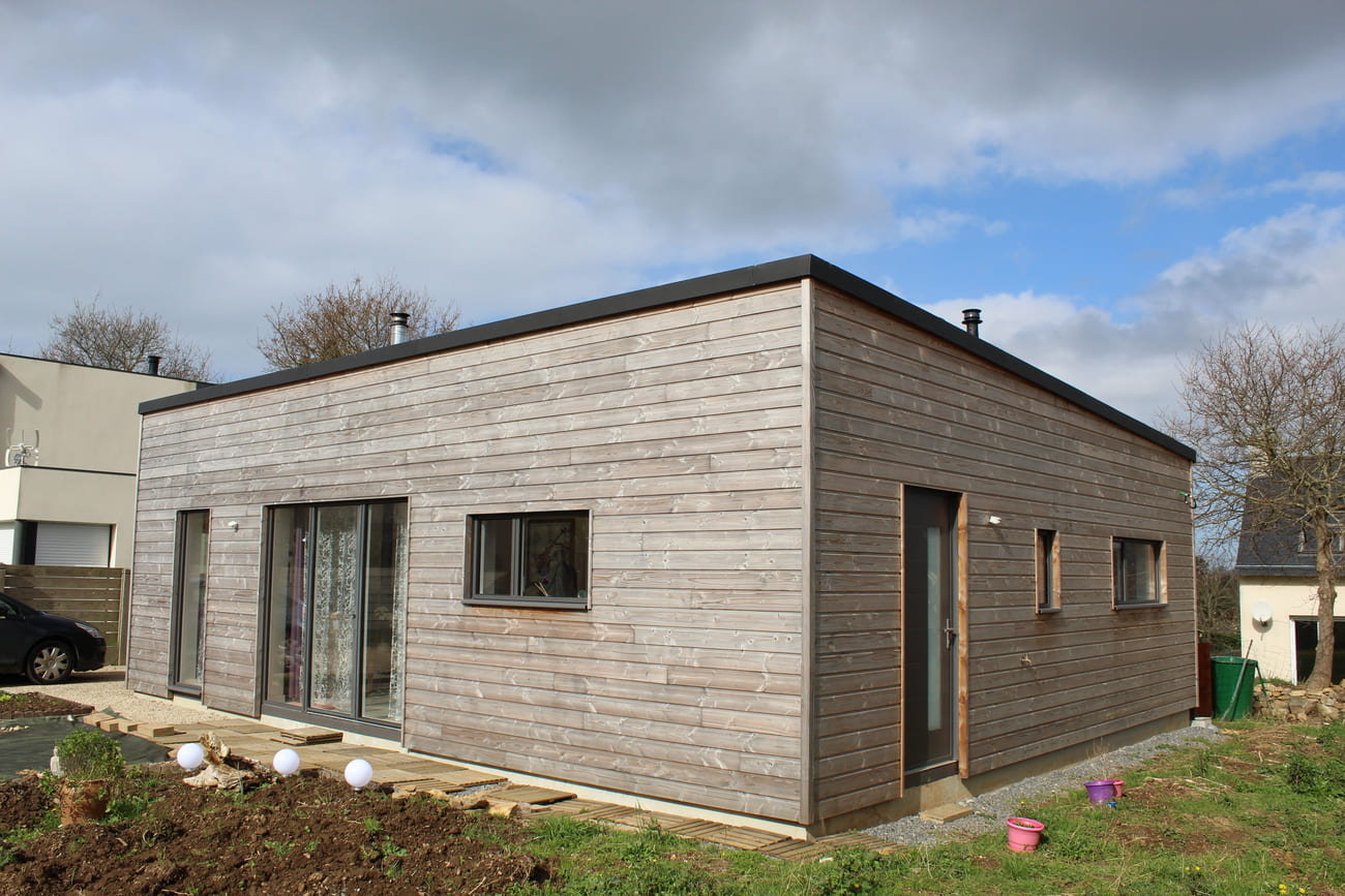 maison ossature bois Plougastel