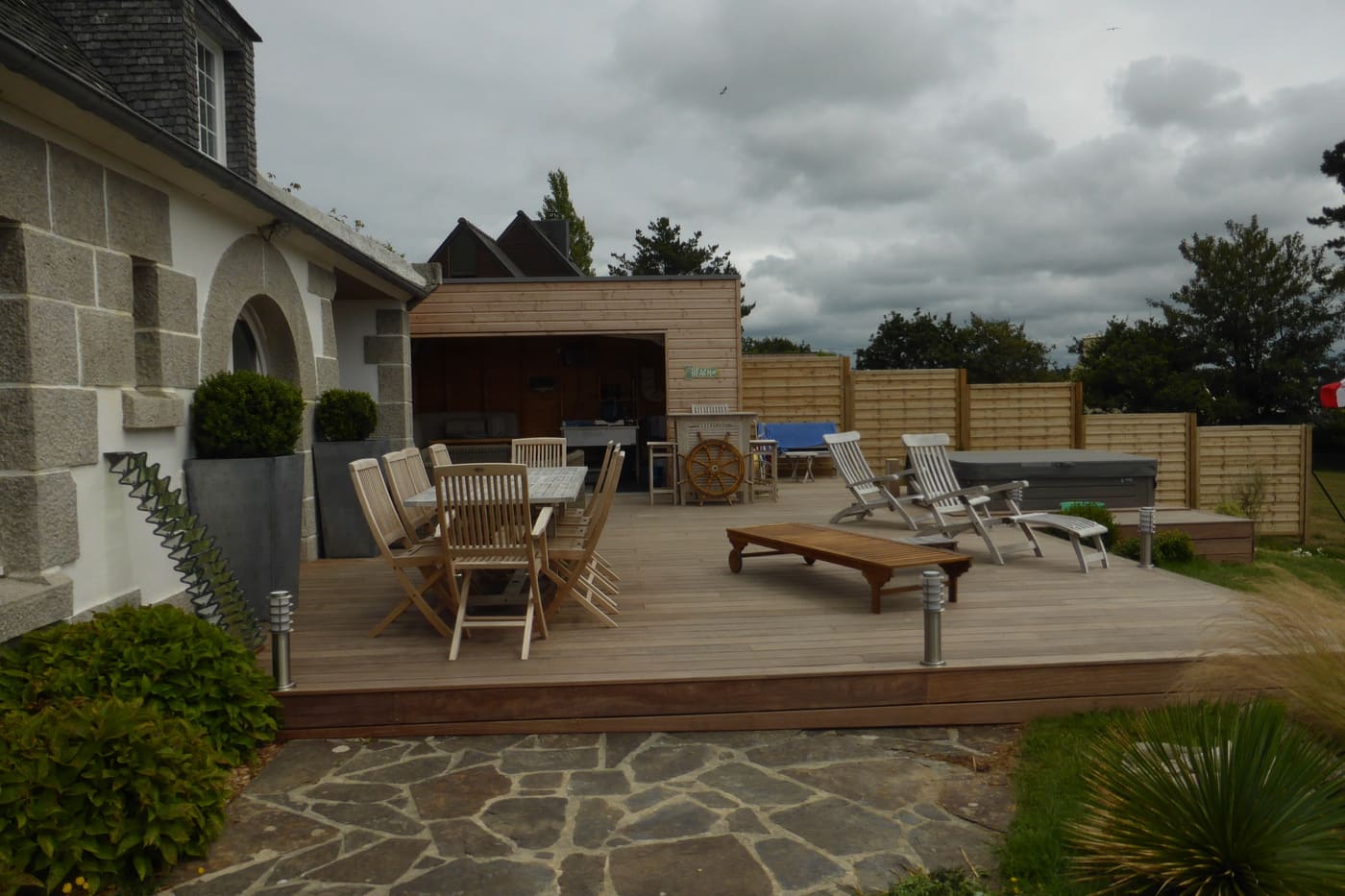 Cuisine d'été à Landéda